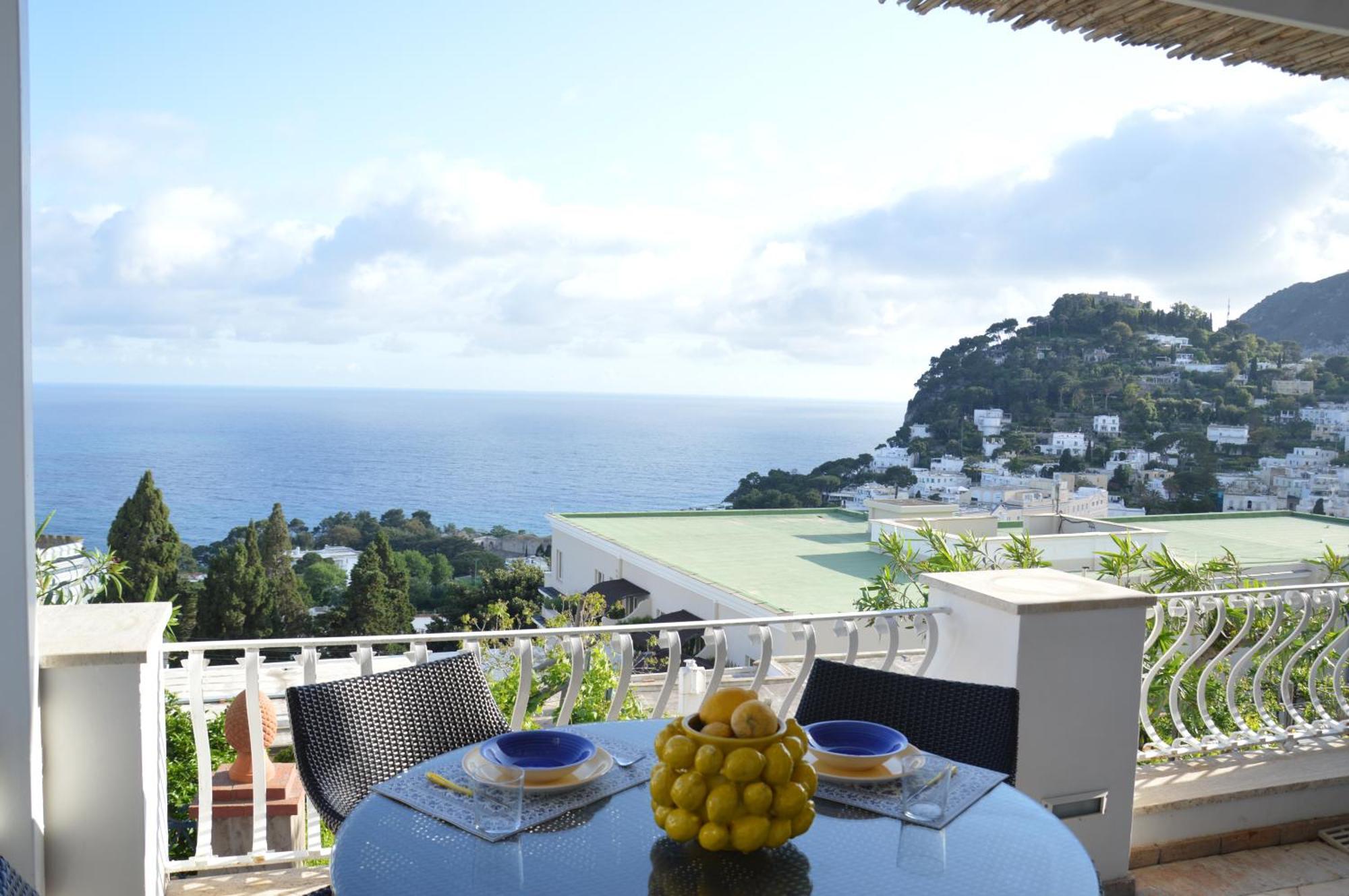 Villa La Panoramica 3 Camere 3 Bagni Capri Exteriör bild