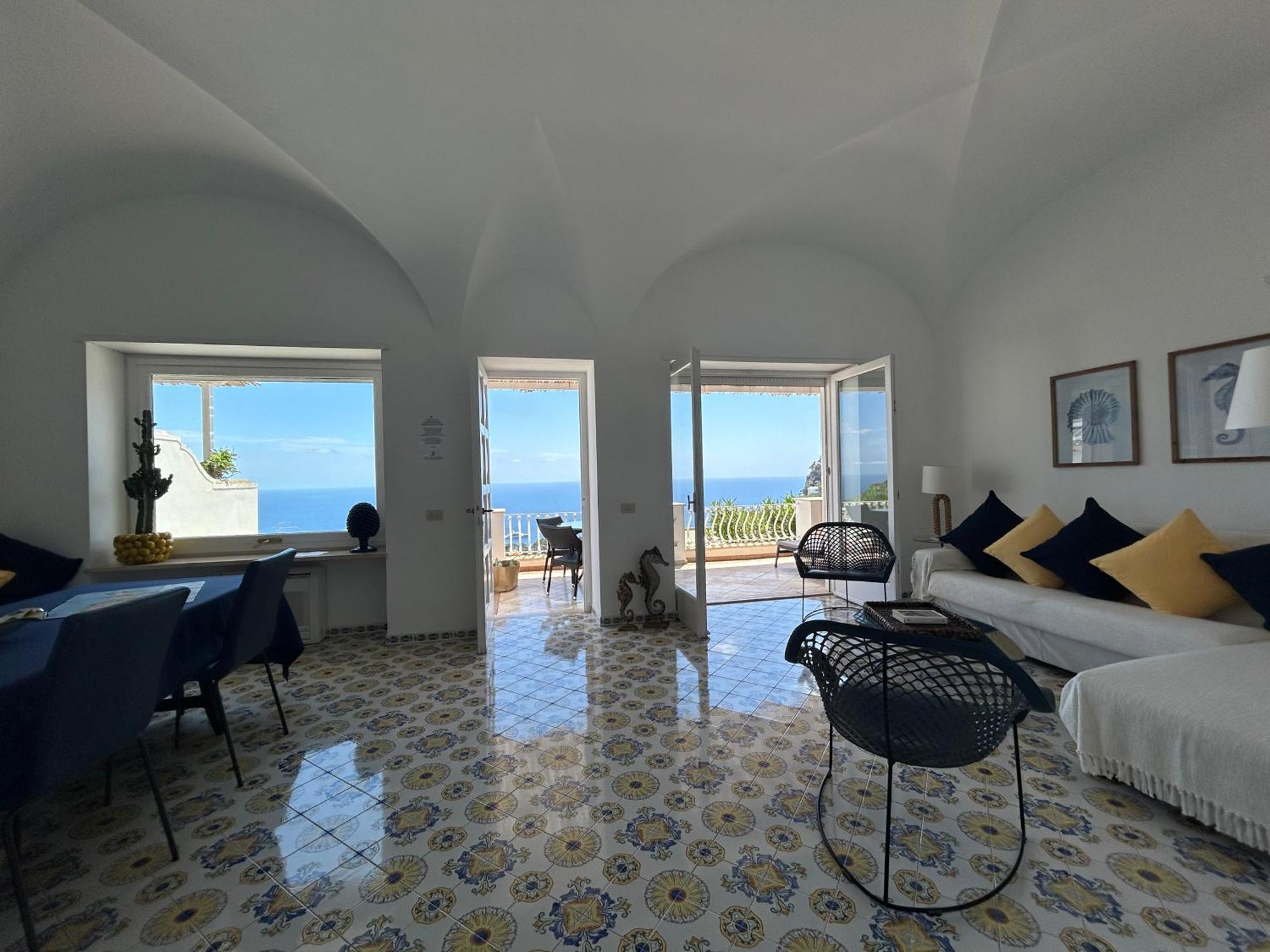 Villa La Panoramica 3 Camere 3 Bagni Capri Exteriör bild