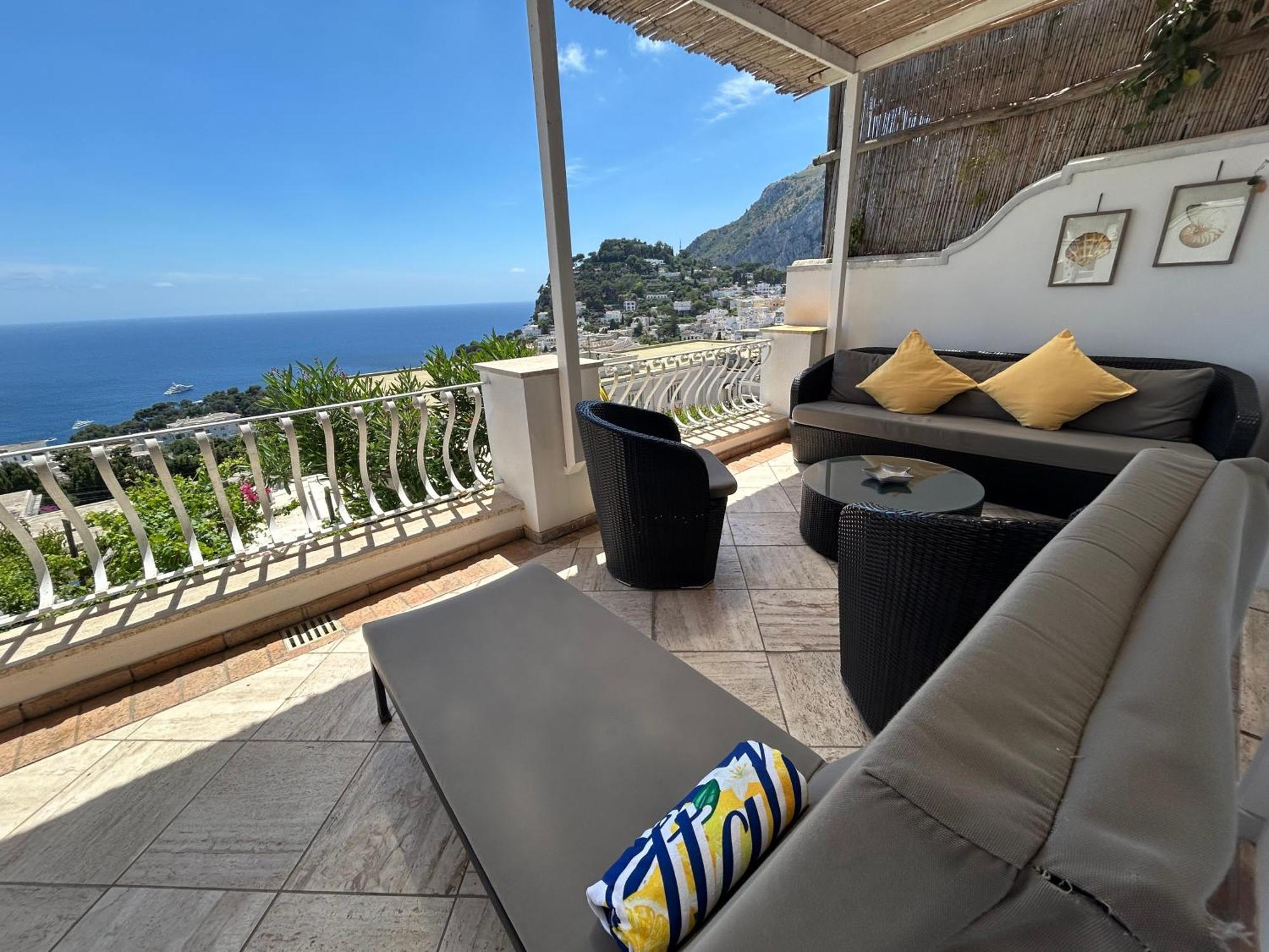 Villa La Panoramica 3 Camere 3 Bagni Capri Exteriör bild